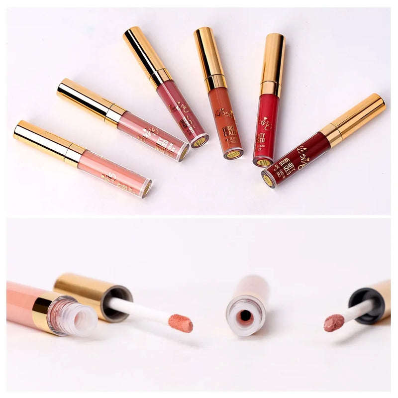 Beauty Glazed 1/6PCS Matte Lipstick