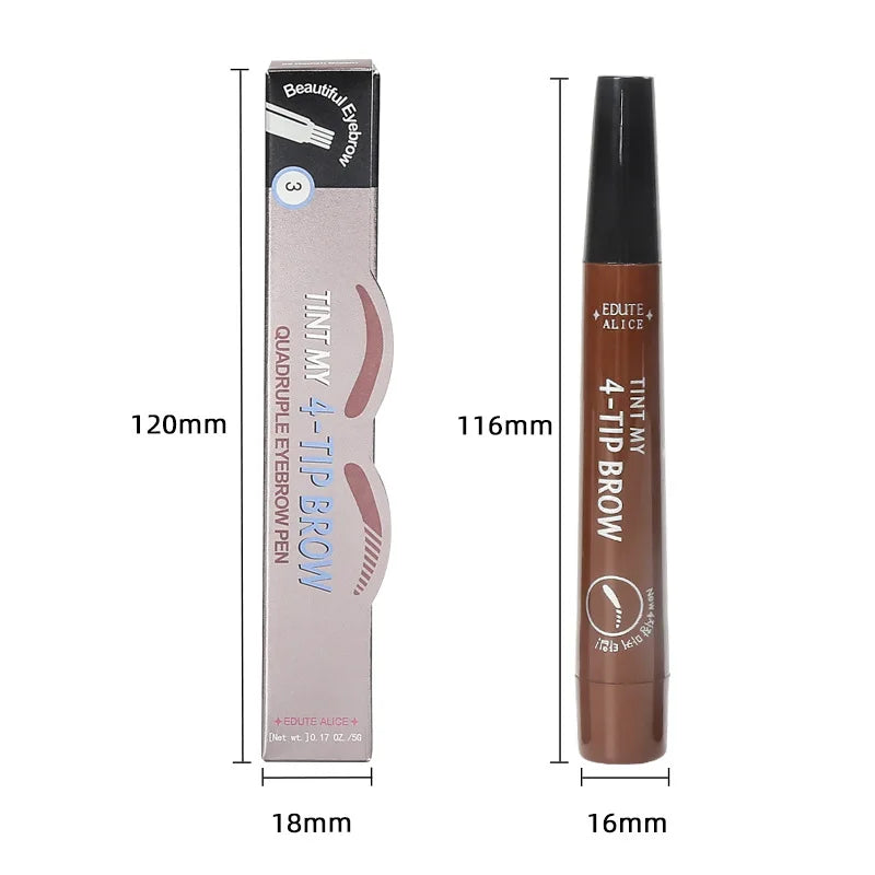 Waterproof  Microblading Liquid Eyebrow Pencil