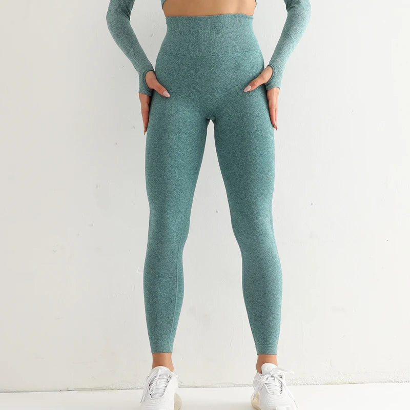 Seamless Push Up Fitness Leggings